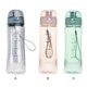 thumbnail image 3 of Inteprter Botella de agua de 520ML, vaso deportivo de plástico para beber, para viajes al aire libre, tetera grande a prueba de caídas, vaso para Cocina y Comedor Gris Inteprter HA070579-01, 3 of 6