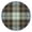 Retro P, variant on Premium Waterproof Round Tablecloth with Elastic Edges - Windproof & Non-Slip Outdoor Dining Cover, Scratch-Resistant Spill-Proof Surface for Events, Homes (Wipeable Fabric)