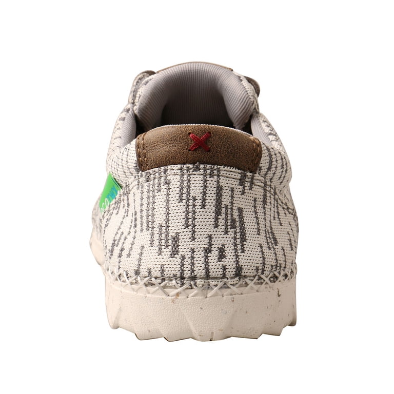 TWISTED X Women's Zero-X, Color: White & Grey, Size: 7, Width: M