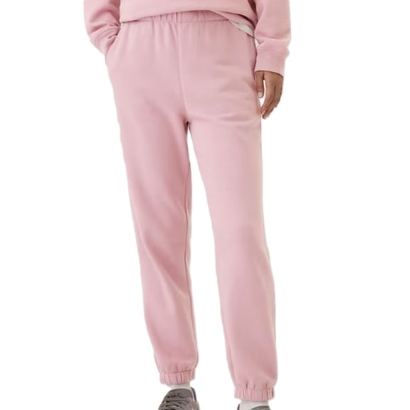 GAP SWEATPANTS WOMEN - FLEECE JOGGERS PANTS SZ LARGE - PINK STANDARD