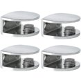 thumbnail image 1 of Glass Clamp Glass Shelf Bracket Wall Shelf Bracket Adjustable Fixture, 8-10mm Thick Adaptive Glass,, 1 of 5