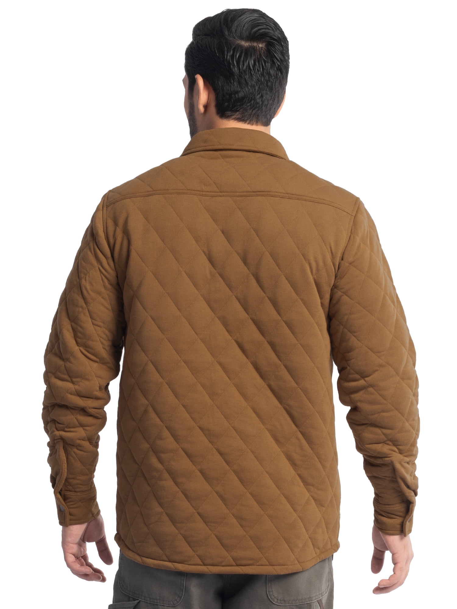 Wrangler Workwear Men's Durable Shirt Jacket Diamond Series, Size S-3XL