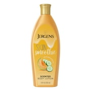 Jergens Hand and Body Lotion, Skin Smoothie Cucumber & Melon Scented Body Lotion, 10 Oz