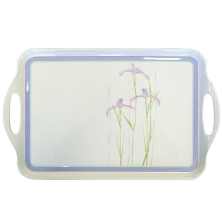 View Small Rectangular Tray - Corelle Coordinates Rectangular Tray, Shadow Iris