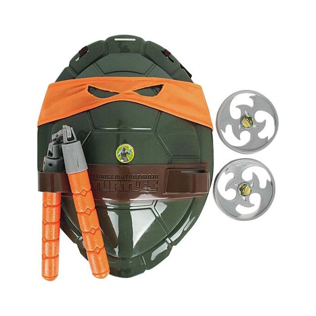 Figuras de acción de la película de dibujos animados para niños, juguetes Ninja, tortugas, armas de armadura, Leo, Raph, Mikey, Cosplay, accesorios de concha, regalo