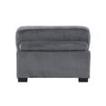 thumbnail image 6 of LiviNest Modular Armless Chair with Lumbar Pillow & Adjustable Backrest: Gray Corduroy Fabric for Home Office & Living Room - Compact 45 Inch Design for Remote Workers & Small Spaces, 6 of 6