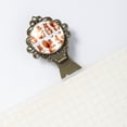 thumbnail image 5 of Squirrel Book Accessories: Vintage Copper-Colored Lace Bookmarks - Set of 2, Stainless Steel Book Markers for Readers, 5 of 5