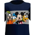 thumbnail image 2 of Disney Fab Four Navy Toddler Tee Shirt, 2T-4T (Boy's), 2 of 4