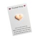 thumbnail image 2 of Uuiauoio Valentines Pocket Hug Crystals Heart Stones Heart Crystals and Healing Stones with Pocket Hug Cards for Office Coworker Classroom Spiritual Meditation Balancing Gifts, 2 of 6
