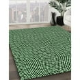 thumbnail image 2 of Ahgly Company Indoor Round Patterned Light Green Area Rugs, 6' Round, 2 of 6