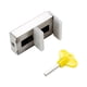 thumbnail image 2 of Fiudx Cerradura de Ventana de Aleación de Aluminio, Cerradura de Puerta de Empuje y Tracción, Cerradura de Seguridad para Niños, Diseño Antirrobo, Forjado Resistente a Altas Temperaturas, Protección, 2 of 6