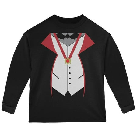 

Halloween Vampire Costume Black Toddler Long Sleeve T-Shirt - 2T