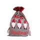 thumbnail image 1 of Monstrate Saco con cordón de Navidad, calcetín de caramelo, bolsa de regalo para hombre del bosque, regalo para niños, fiesta, arreglo de Kits de decoración para fiestas Gris, 1 of 6