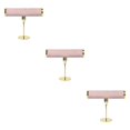 thumbnail image 4 of Justharion Home Tabletop Bracelet Bangle Holder Watch Organizer T Bar Stylish and Functional Pink S 3Set, 4 of 6