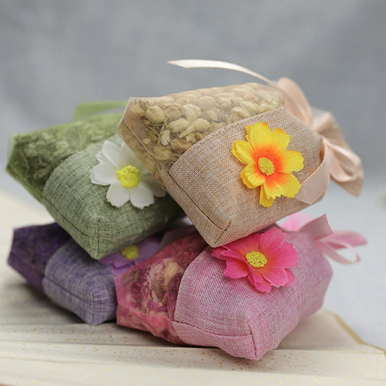 8PCS Small Drawstring Bag Pouch Sachet Car Deodorizer