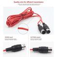 thumbnail image 3 of MIDI Extension Cable 5Pin Male to Male MIDI Cable for Electric Piano Guitar Instrument PC Cable 4.5M, 3 of 5