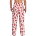 thumbnail image 3 of Xecao Strawberry Men's Straight Lounge Pajama Pants: The Ultimate in Comfortable Sleepwear, 3 of 9