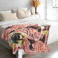 thumbnail image 3 of Doberman Gifts Doberman Pinscher Blankets 50"X60" Dog Throw Blanket for Dog Lovers Mom Dad Flannel Puppy Print Blanket for Couch Sofa Bed Car, 3 of 7
