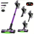 thumbnail image 3 of 55-70KPA 3-Speed Cordless Stick Vacuum | 45Min Runtime, Detachable Battery, LED Floor Brush | Lightweight Handheld for Pet Hair, Carpets, Floors, 3 of 15