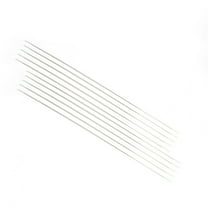 YIEMEEN 10 Pieces Bead Needle Big Eye Beading Needles 12.5cm Metal Sewing Needles Large Collapsible Threading Needle for Beads