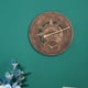 thumbnail image 3 of Reloj de pared ,8 pulgadas, resistente al agua con pantalla de temperatura, estatua decorativa de resina solar, relojes colgantes para patio,, 3 of 8