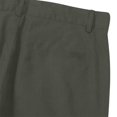 thumbnail image 5 of Homenesgenics Mens Pants Solid-Color Mid-Length Linen-Style Casual Pants with Pockets and Button Design Loose-Fit and Breathable Gray L, 5 of 9