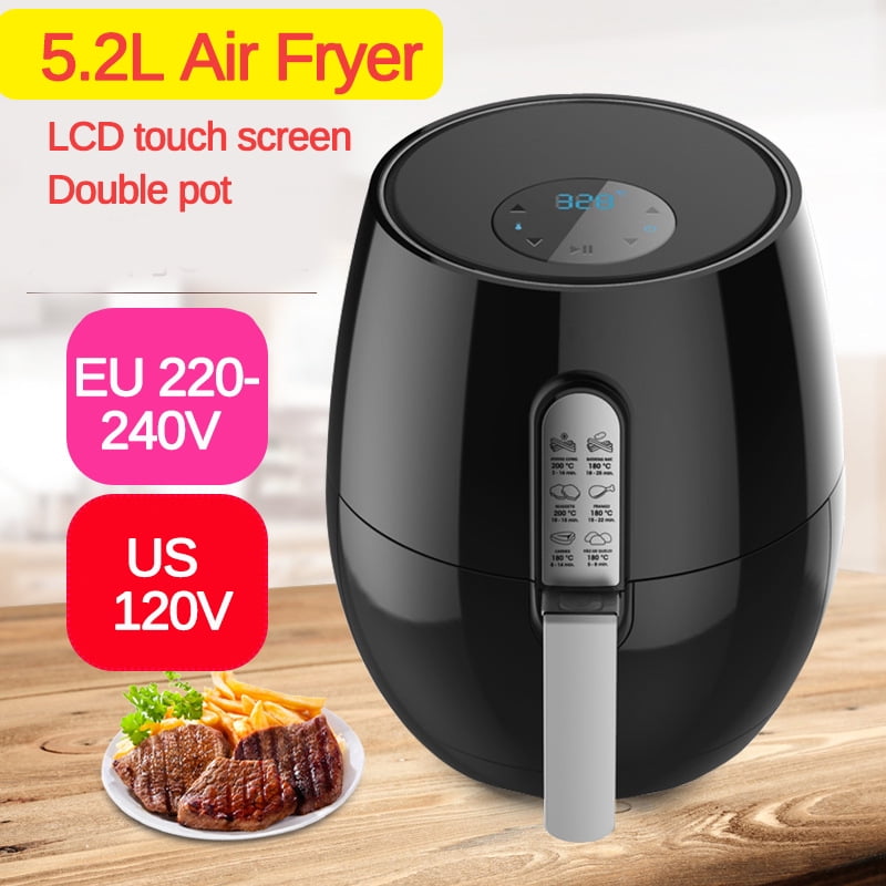 2019 Smart Touch Screen Air Fryer Oven with 5.2L Large Capacity, Multi