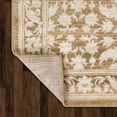 thumbnail image 3 of My Texas House Estelle 2' x 5'6" Gold White Floral Indoor Area Rug, 3 of 6