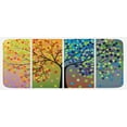 thumbnail image 1 of Colorful Kitchen Mat, Tree Various Ornamentations Colorful Composition Cartoon Style Digital Drawing, Plush Decorative Kitchen Mat with Non Slip Backing, 47" X 19", Multicolor, by Ambesonne, 1 of 1