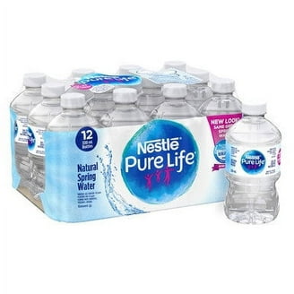 Nestle Purified Water 16.9oz Bottle 40 Pack Bulk Water Distilled