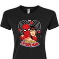 thumbnail image 3 of Marvel Spider-Man - Mary Jane Valentine - Juniors Fitted Graphic T-Shirt, 3 of 5
