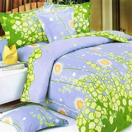 Dandelion Dream Luxury 6 Piece Twin Mega Comforter Set Combo 300GSM