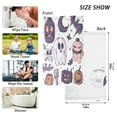 thumbnail image 2 of Pure Cotton Face Towel 16x28 Inches Hand Towel Bath Towel Hand Bath Towels Soft Good Water Absorption for Washing Face Wiping Face Halloween Pumpkin Cartoon, 2 of 7
