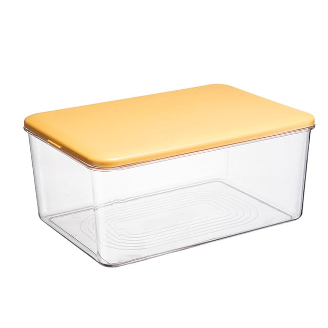 Juego de recipientes herméticos de gran capacidad para refrigerador, ideales para conservar verduras, granos y frutas y verduras. Incluye un cajón para verduras con tapas seguras para una