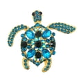 thumbnail image 1 of Fiudx Nuevo y Exquisito Broche de Diamantes con Diseño de Vida Marina para Mujer., 1 of 2