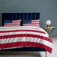 thumbnail image 6 of Abstract USA Flag Set Duvet Cover Themed Multicolor Polyester Bedding Set Duvet Cover for Twin Size, 6 of 6