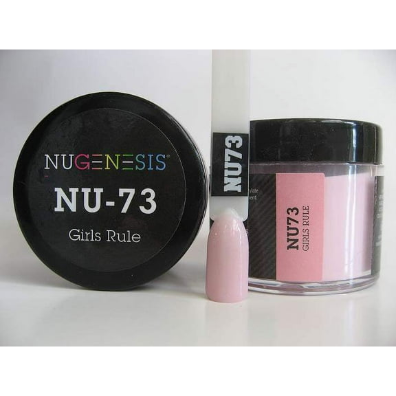 NUGENESIS Nail Color Dip Dipping Powder 1oz/jar - NU73 Girls Rule