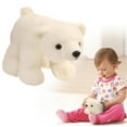 thumbnail image 2 of LGHDIWN Plush Toys Polar Bear 3.9 inch Plush Toy - Soft and Cuddly White Stuffed Animal Bear, Mini Arctic Teddy Bear for Kids, & Toddlers, Ideal Winter Gift or Birthday Surprise, 2 of 8