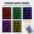 thumbnail image 3 of KFFKFF LED-Lit Notice Board, 32"x24" Erasable Luminous Sign Board with Neon Radiance, Menu Showcase with 8 Vibrant Chalk Markers and Remote Control, Adheres to Safety Regulations, 3 of 8