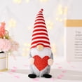 thumbnail image 2 of Tarmeek Valentines Day Gnome Plush Doll, Valentines Day Mr & Mrs Handmade Swedish Gnome, Valentine's Gifts for Women & Men, Valentines Home Table Elf Gnomes Decor Ornaments, 2 of 3