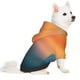 thumbnail image 2 of Fotbe yellow orange and teal Sudadera con Estampado para Perros Pequeños – Suéter con Capucha para Mascotas, Tela Suave de Forro Polar con Bolsillo-Small, 2 of 7