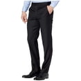 thumbnail image 2 of Lauren Ralph Lauren Mens Classic fit Dress Pants 34 / 30 Black Solid, 2 of 4