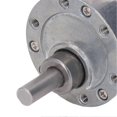 thumbnail image 2 of DC Gear Motor Aluminum Alloy Shell Rustproof Low Friction Brass Coil Reversible Worm Gear Motor 24V 320RPM, 2 of 4