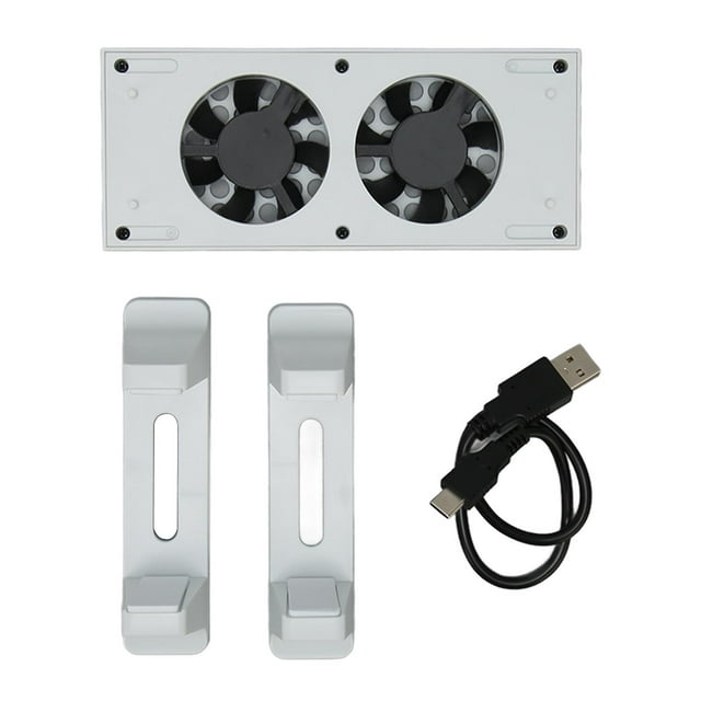 Game Console Cooler with Adjustable Speed, Upgraded Cooling Fan with USB Port for Xbox Series S