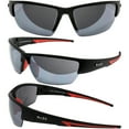 thumbnail image 6 of Raze Checkmate Golf Sunglasses Black + Red Frames Black + Blue Frames Smoke Lens, 6 of 7