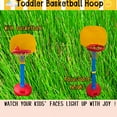 thumbnail image 3 of 62 in Basketball Hoop for Kids, Children's Outdoor Indoor Basketball Hoop Stand Toy, Portable Basketball Hoop for Backyard, Black, 3 of 8