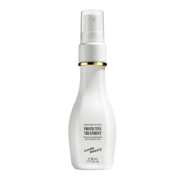 CUV?E BEAUTY Tratamiento protector Cuvee - 5 fl oz - Spray para el cabello para proteger contra el calor, los rayos UV y los factores estresantes ambientales - Fórmula con infusión de champán con resv