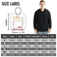 thumbnail image 2 of Autumn men USB Heated jacket hoodies Fashion Long Sleeve Casual Coat women Sweatshirt With Hood Oversized Heated Clothes Battery/Power Bank Excluded, 2 of 2