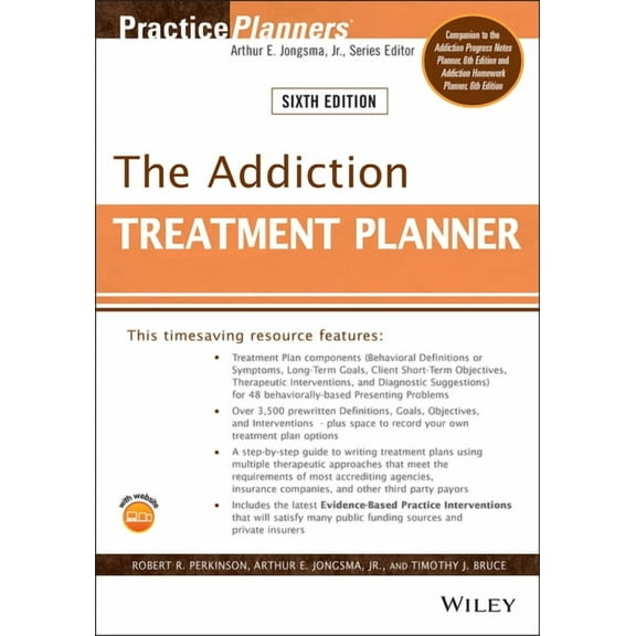 PracticePlanners The Addiction Treatment Planner, (Paperback)