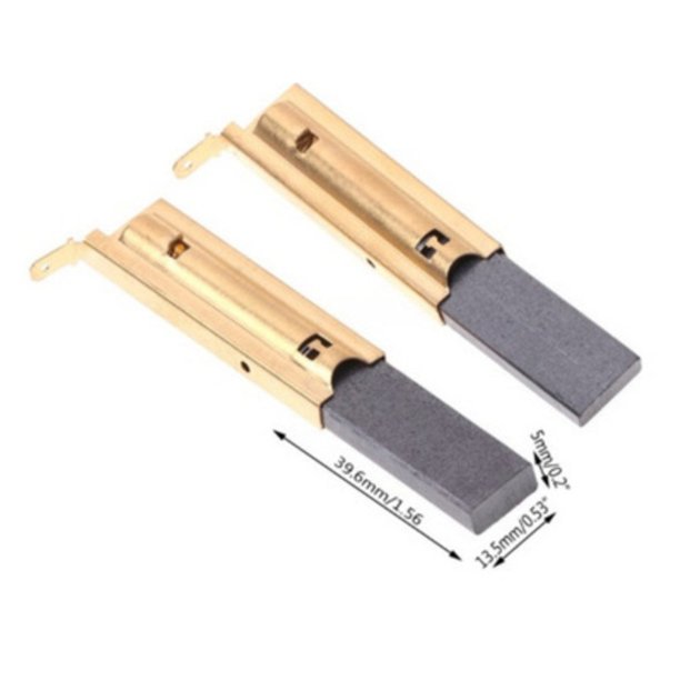 2Pcs Washing Machine Carbon Brushes For Washing Machine L94Mf7 Carbon